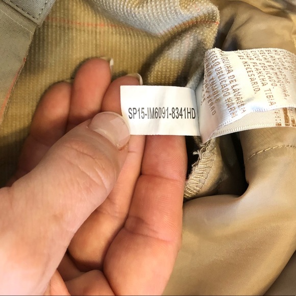 EP PRO From Afar Tan/Salmon Stretch Golf Shorts - Picture 7 of 7